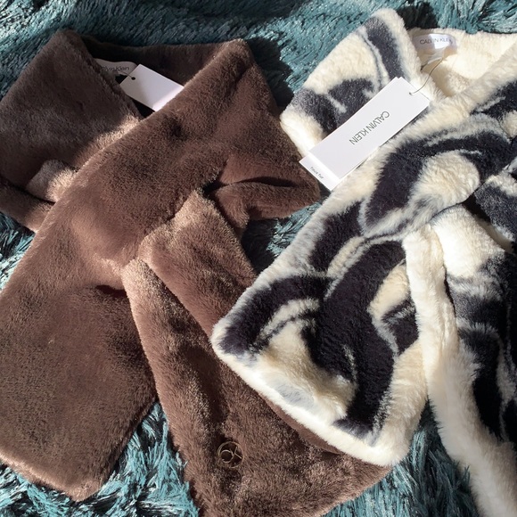 🔥🔥🧣Calvin Klein fur scarf🔥🔥 - Picture 5 of 5